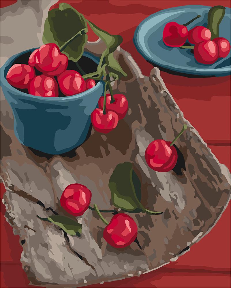 Картина по номерам Идейка "Спелые вкусности" 40х50 см (KH5582)