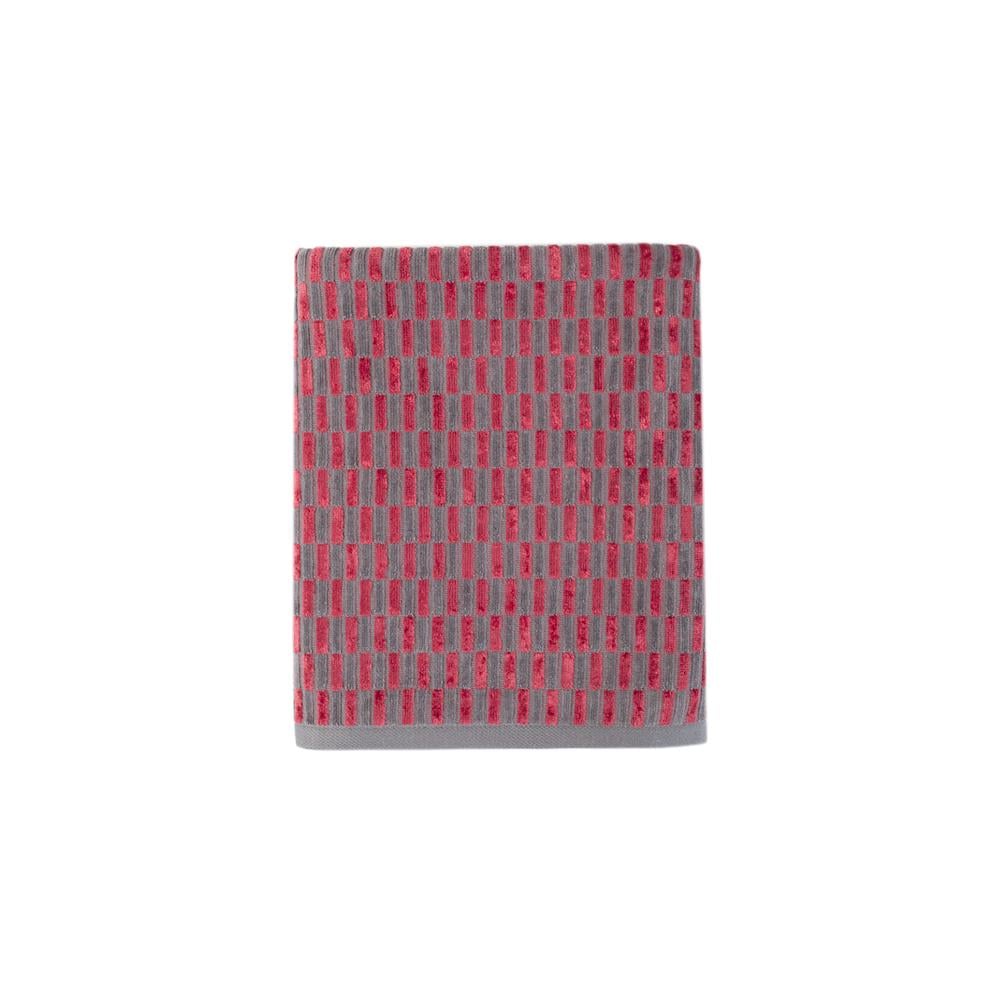 Рушник Tac Mila 500 г/кв. м 50x90 см Бордовий (3133)