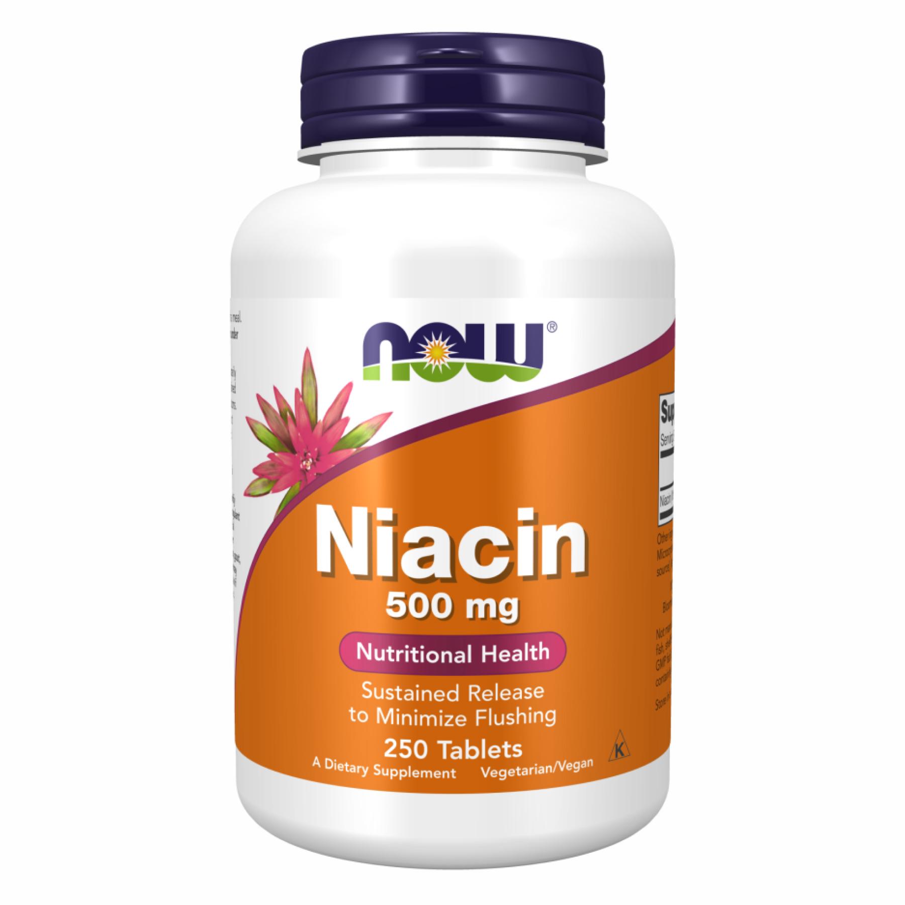 Натуральная добавка Niacin 500 mg 250 tabs (2022-10-1431)