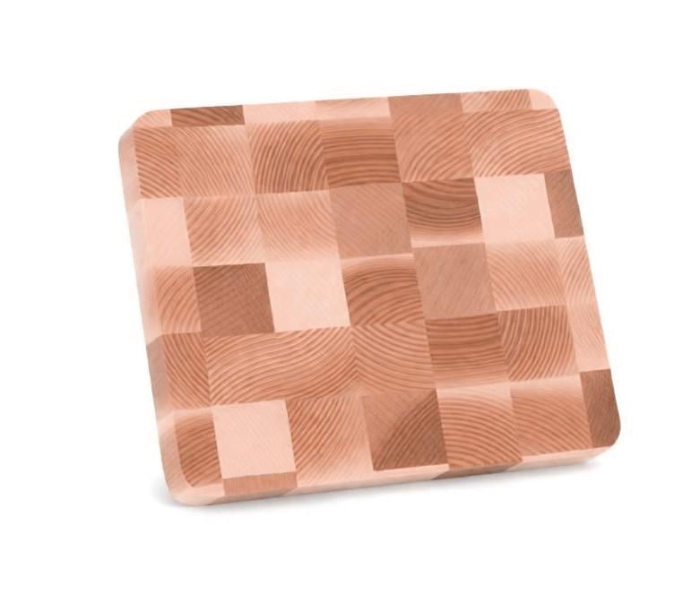 Подставка торцевая магнитная BVD61для ножей из дуба 30х25 см (1775)