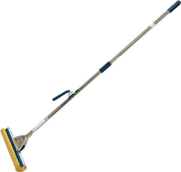 Швабра с отжимом Apex 32 см телескоп 144 см Хром (A10082)