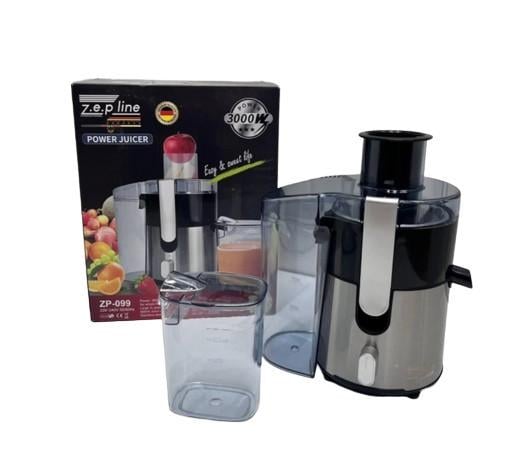 Соковитискач із широкою горловиною Zepline ZP-099 3000W (ZP099) - фото 4 Соковитискач із широкою горловиною Zepline ZP-099 3000W (ZP099) - фото 4