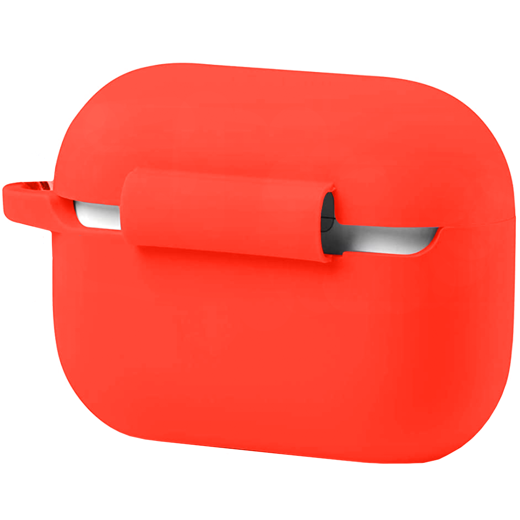 Силиконовый чехол для наушников Silicone Case for AirPods Pro 2, Red - фото 2