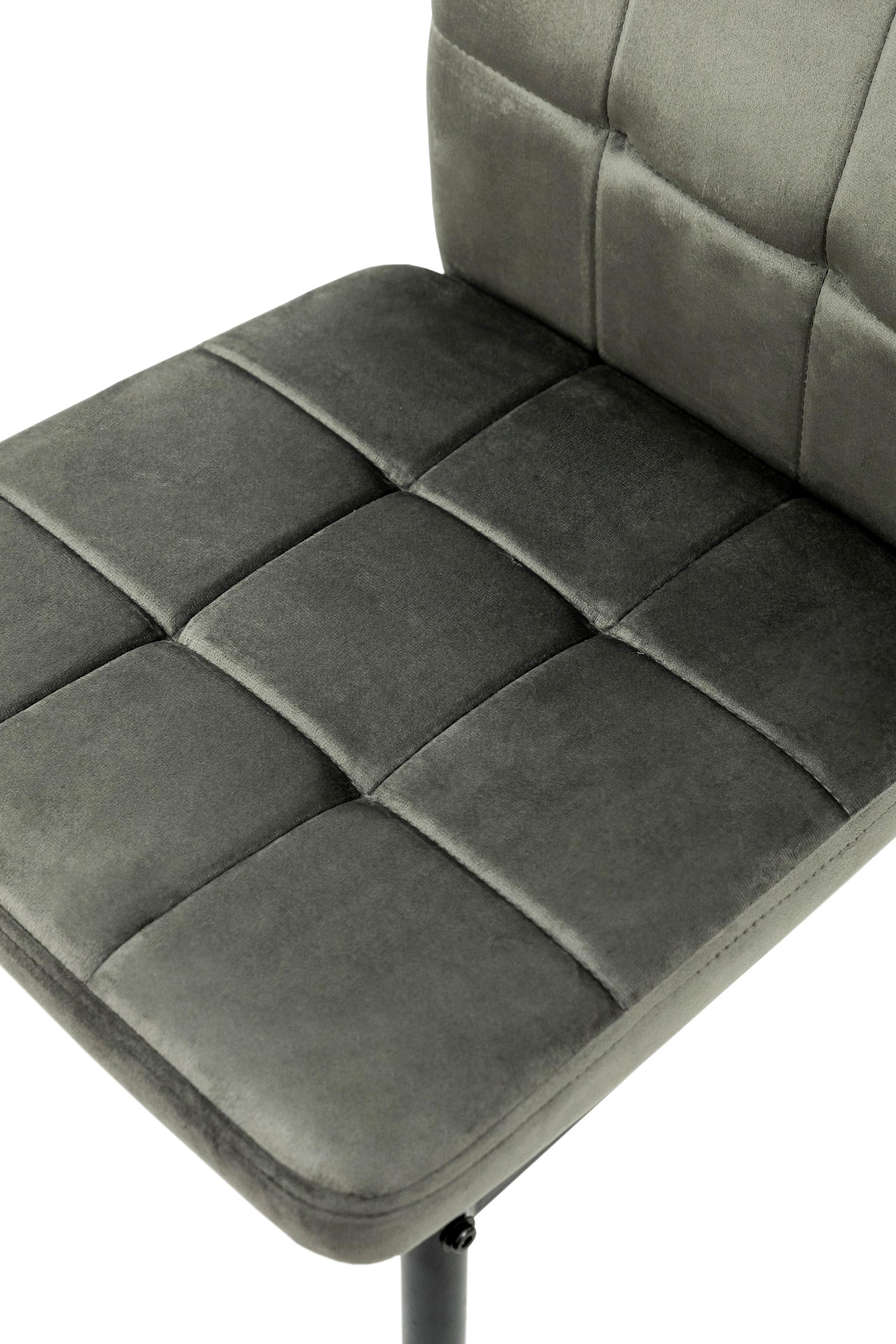 Стілець для кухні та вітальні ГРЕЙС Айс 410х980х510 мм Чорний/Попелястий (GAА0056267) - фото 8 Стілець для кухні та вітальні ГРЕЙС Айс 410х980х510 мм Чорний/Попелястий (GAА0056267) - фото 8