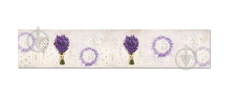 Наклейка виниловая кухонный фартук  Zatarga  "Лавандовая гармония"  600х3000 мм (Z181339/2)