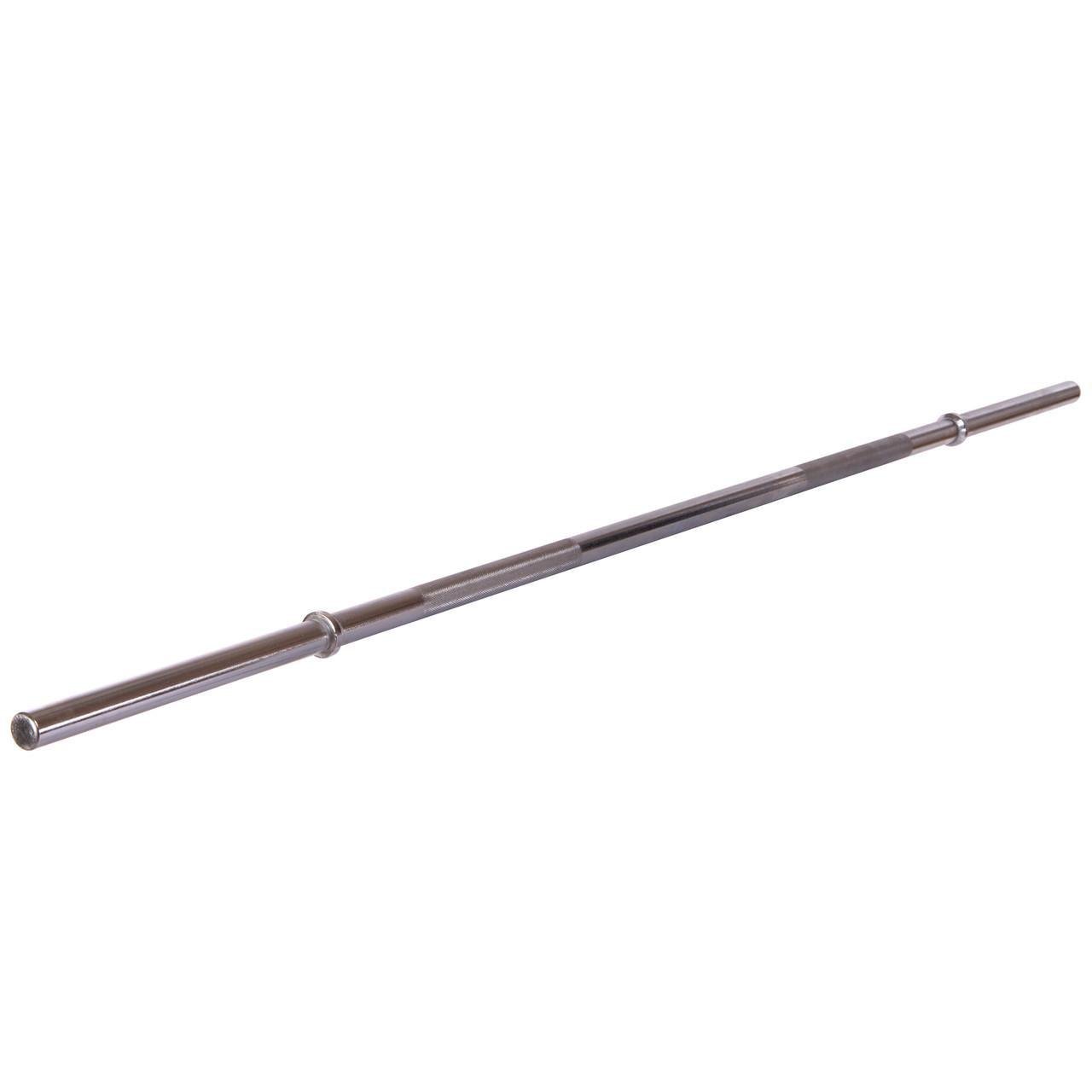 Гриф для штанги Zelart TA-5724 RB-60T стальной хромированный прямой 1,52 м ø25 мм (2534249949)