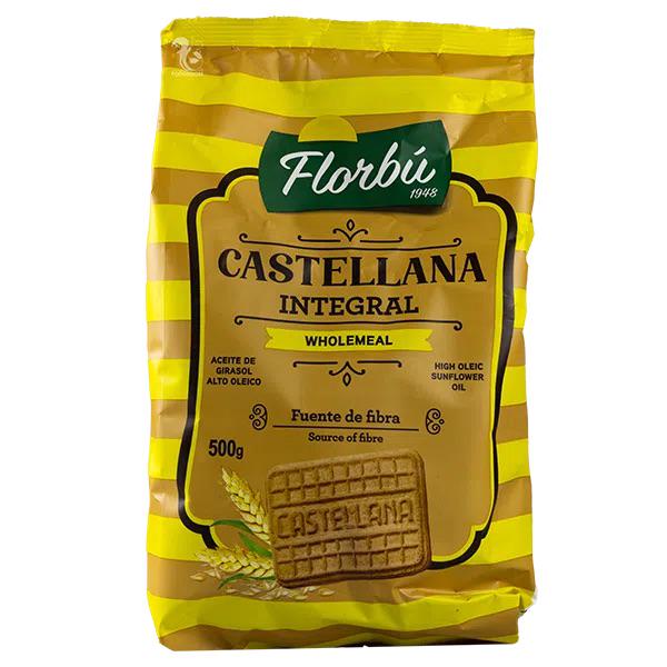 Печиво Florbu Castellana Integral цільнозернове без цукру 350 г