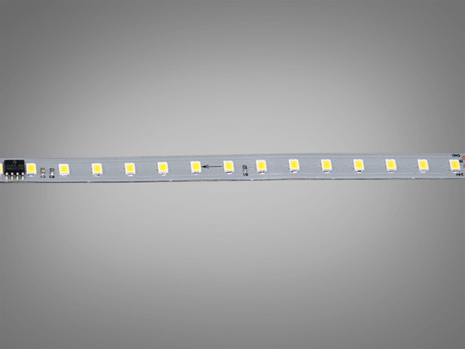 Світлодіодна стрічка адресна 24 В 126 діодів на метр 8 мм Нейтральний білий (PWS24-2835-126-NW-20-8) - фото 3 Світлодіодна стрічка адресна 24 В 126 діодів на метр 8 мм Нейтральний білий (PWS24-2835-126-NW-20-8) - фото 3