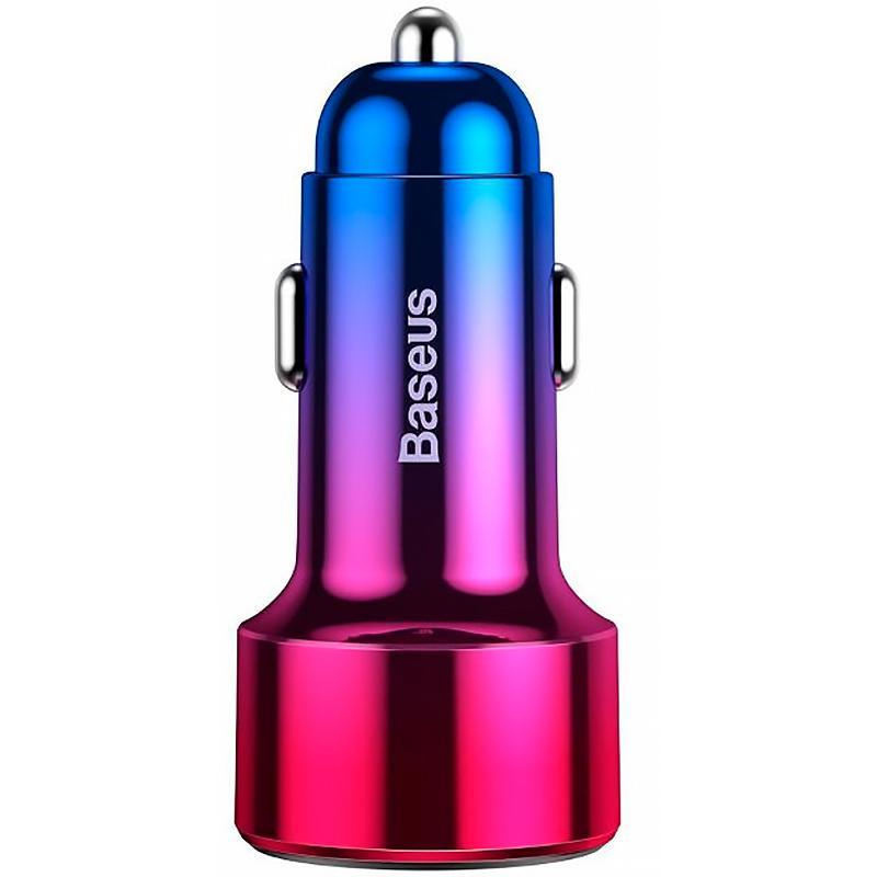 Автомобільний зарядний пристрій Baseus Magic Series QC with +Type-C Red (CCMLC2OC-09)