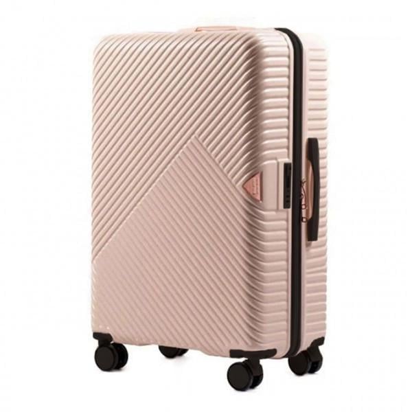 Чемодан Wings WN01 большой 108 л Кремовый (WN01-L-Creme-ABS)