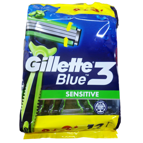 Станки бритвенные GILLETTE Sense Care 3 лезвия 12 шт. Blue