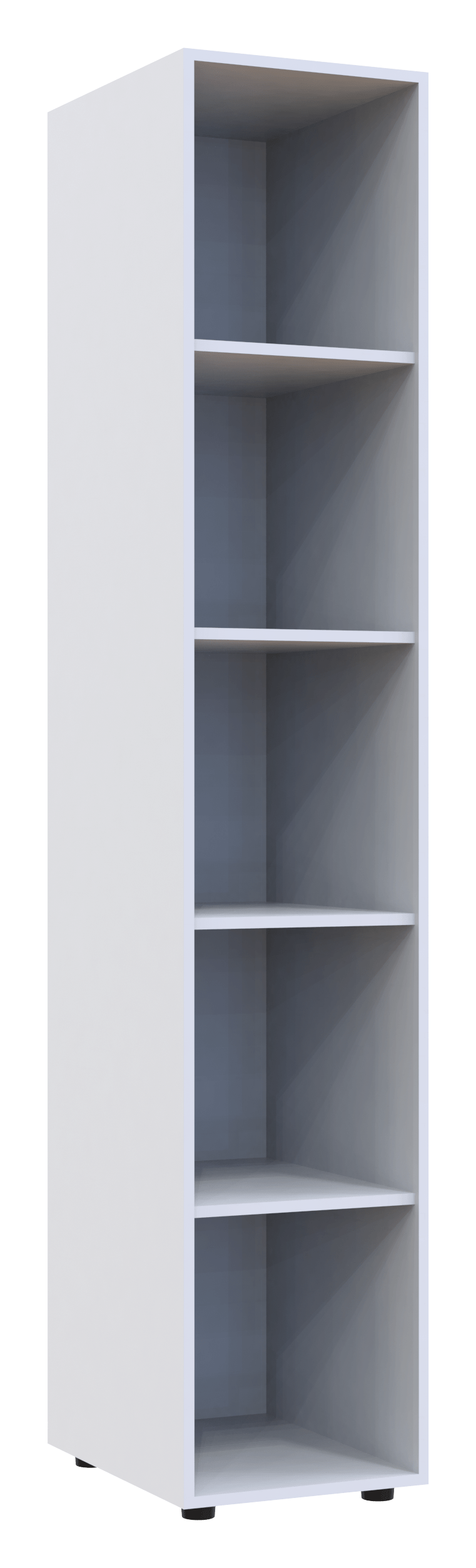 Пенал открытый Doros Гелар 38,2х49,5х203,4 см Белый (28055964) - фото 2 Пенал открытый Doros Гелар 38,2х49,5х203,4 см Белый (28055964) - фото 2