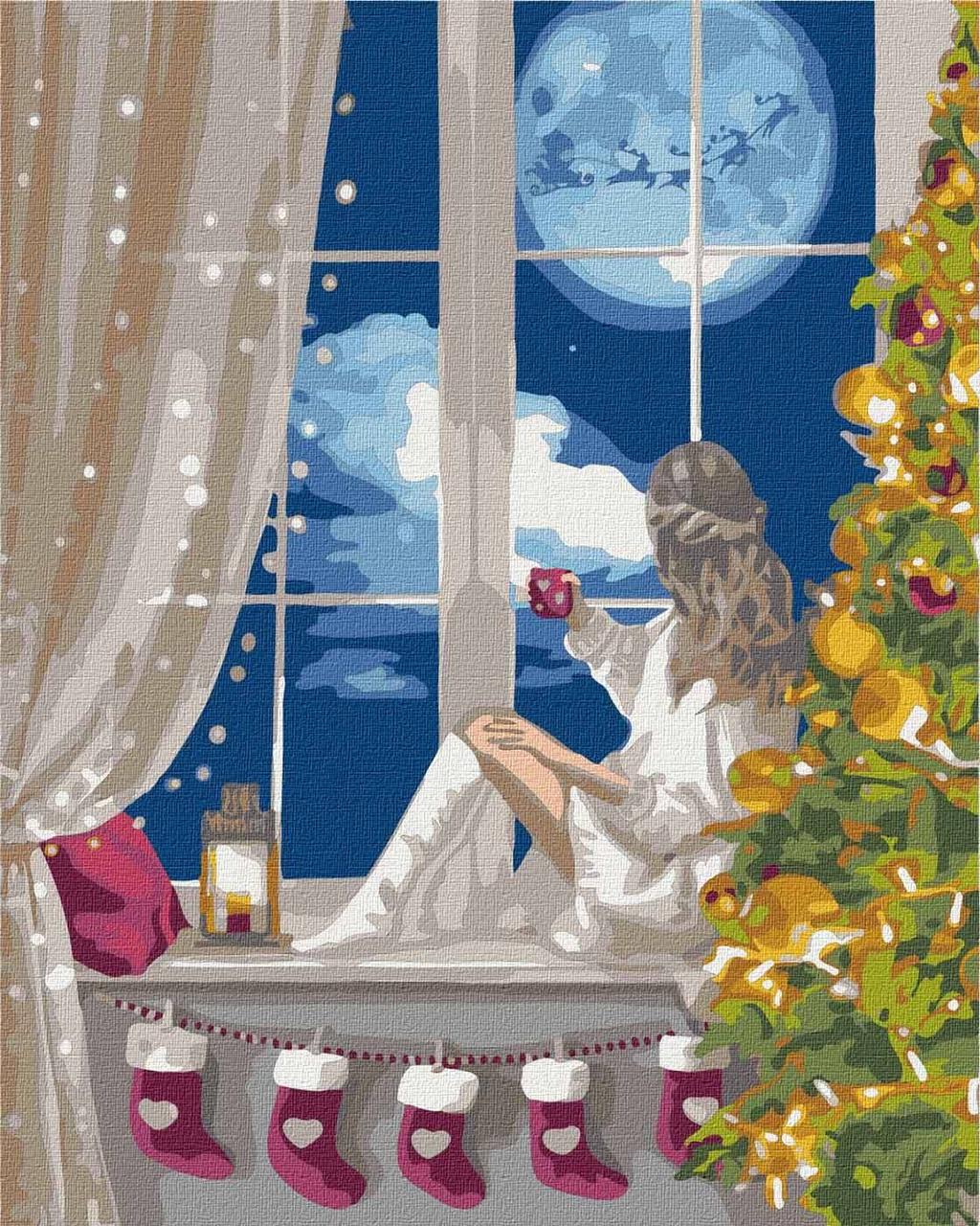 Картина по номерам Ideyka с цветным полотном Чудеса случаются 40х50 см (2824289408)