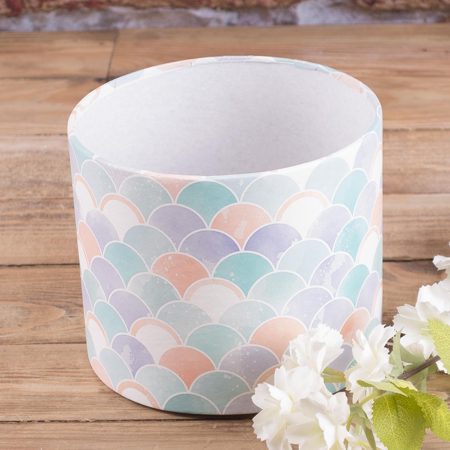 Коробка без кришки візерунок 16 см (4219-25)