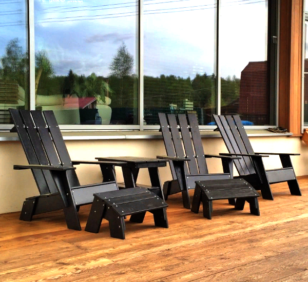 Кресло садовое из дерева Чолпон Венге (КЕА-001512) - фото 4