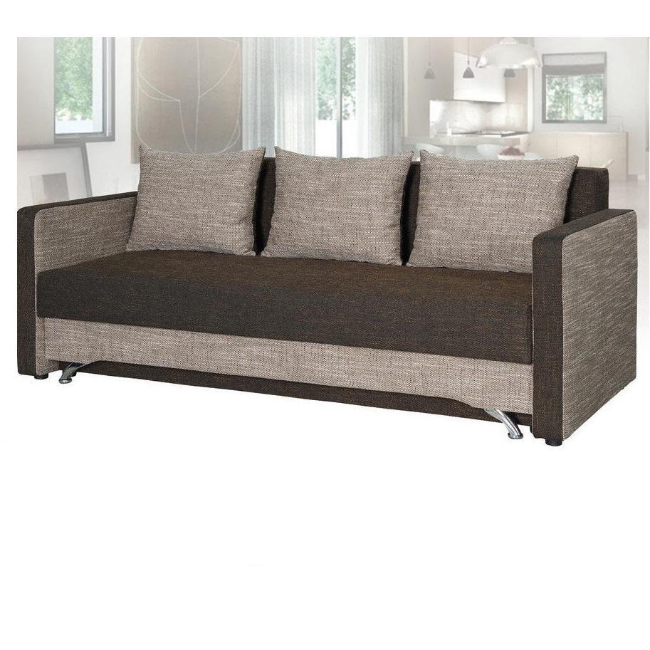 Диван раскладной Мебель-Сервис Лира еврокнижка ДСП/дерево ткань Магма Коричневый/Бежевый Диван раскладной Мебель-Сервис Лира еврокнижка ДСП/дерево ткань Магма Коричневый/Бежевый