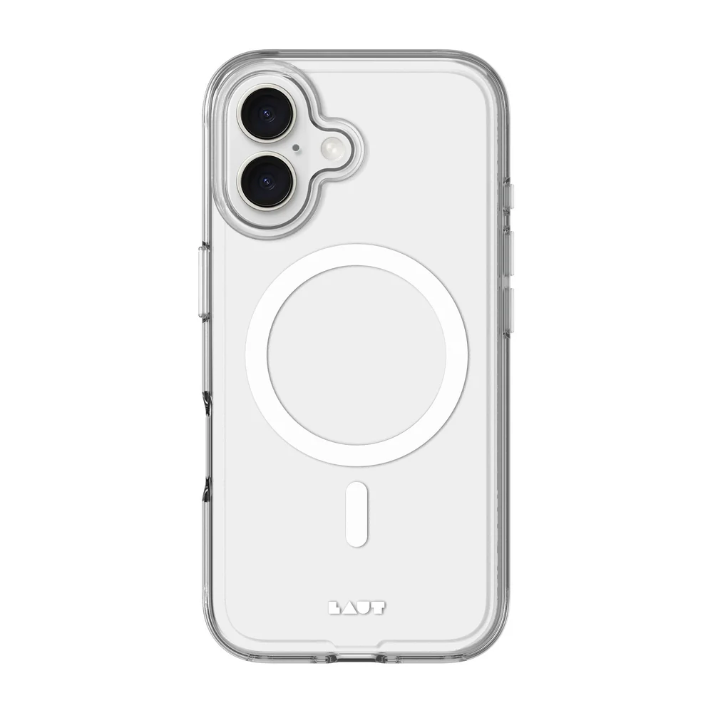 Чехол-накладка Laut Crystal-M for iPhone 16 Plus with MagSafe, Clear (L_IP24C_CRM_UC)