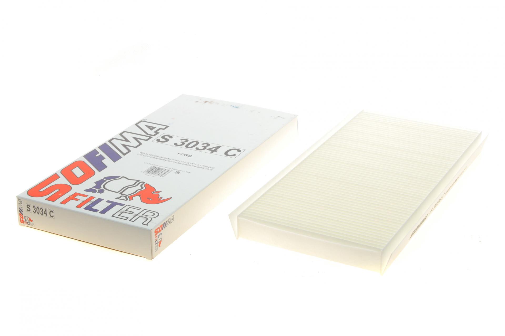 Фільтр салону SOFIMA для Ford Focus 99-04/Connect 02-13- (S 3034 C)