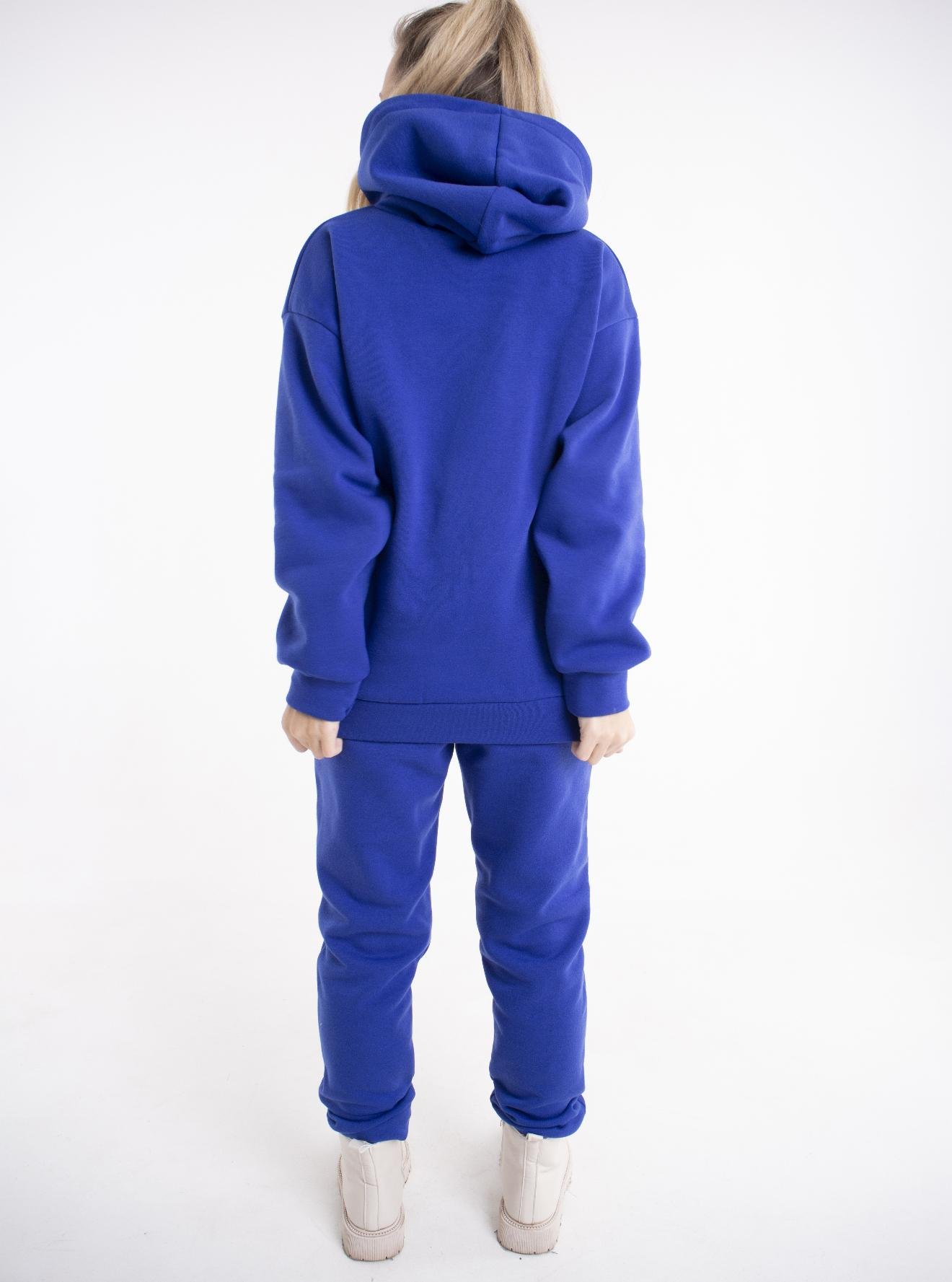 Спортивный костюм женский на флисе р. 50 Электрик - фото 4 Спортивный костюм женский на флисе р. 50 Электрик - фото 4