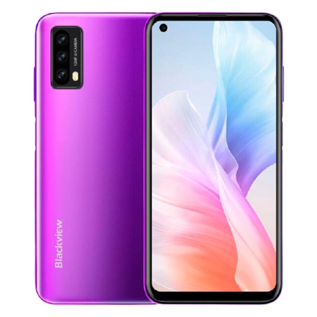 Смартфон Blackview A90 4/64Gb Neon Purple - фото 2