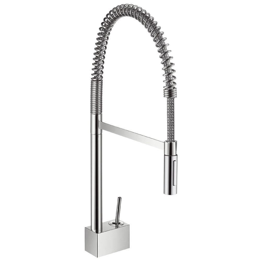 Смеситель для кухни Hansgrohe AXOR Starck 10820000 с гибким изливом Хром (142212)