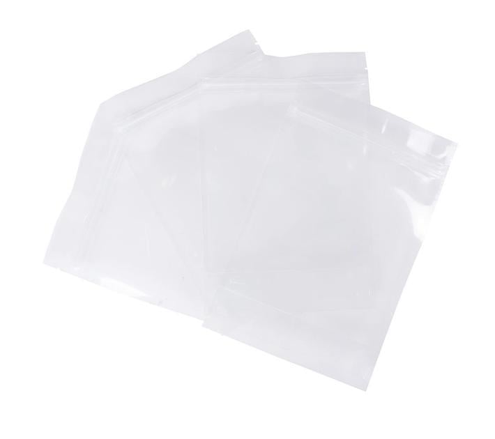 Пакет дой-пак зіп-замок 50 шт. 16,5х10,5х4 см Прозорий матовий (Е051619-50) - фото 1