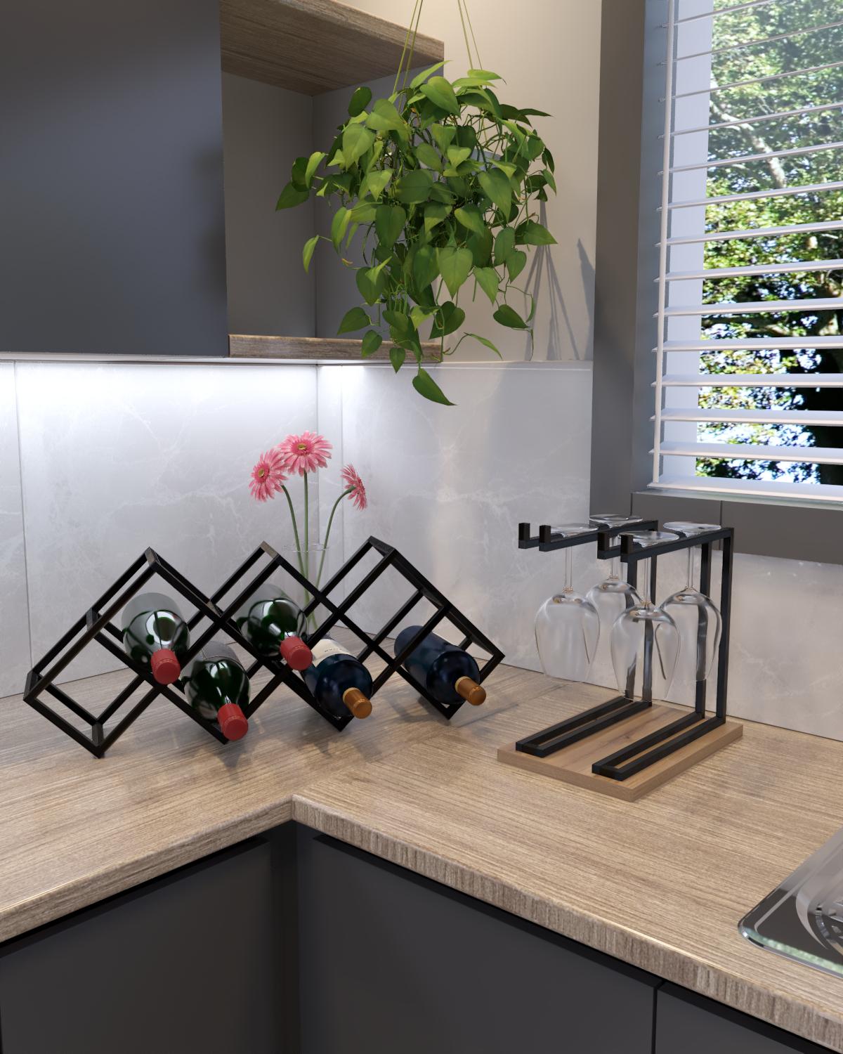 Підставка для вина EcoLoft Куарто-1368 в стилі лофт (32161091) Підставка для вина EcoLoft Куарто-1368 в стилі лофт (32161091)