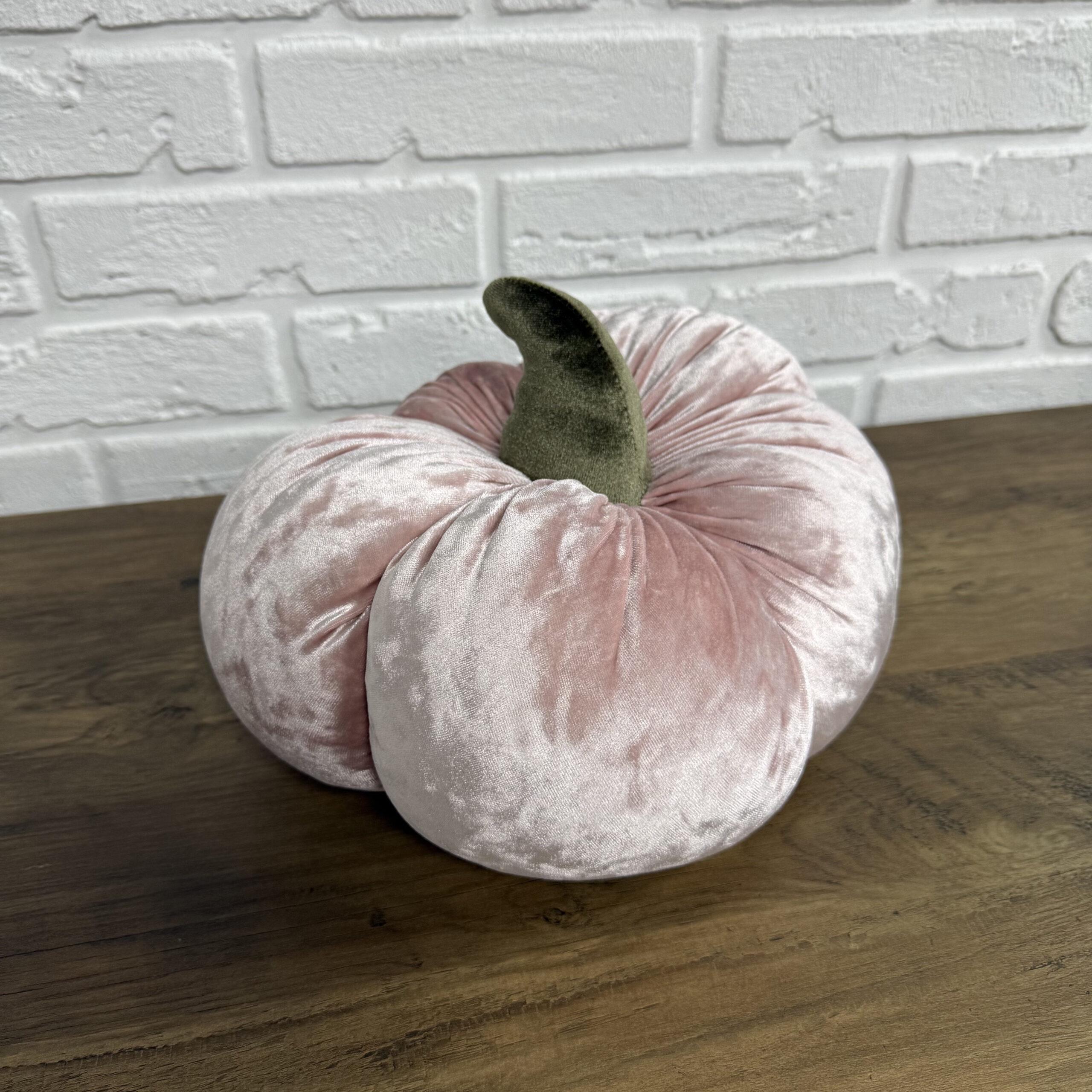 Подушка Comfort Home тыква декоративная велюровая мраморная Ø 40 см