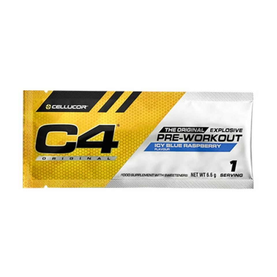 Предтренировочный комплекс Cellucor C4 1 порций Icy Blue Razz