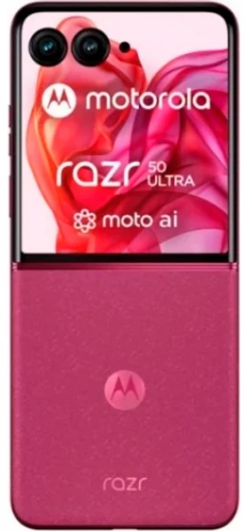 Мобільний телефон Motorola Razr 50 Ultra 12/512Gb Hot Pink (1663638) - фото 3 Мобільний телефон Motorola Razr 50 Ultra 12/512Gb Hot Pink (1663638) - фото 3
