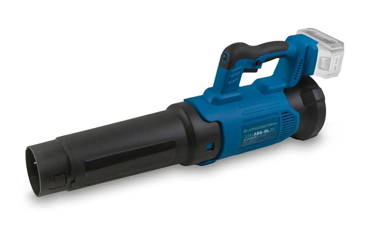 Повітродуйка акумуляторна KRAISSMANN 1041 ABG-BL 20MP безщітковий мотор/акумулятор 4000 мАг/зарядний пристрій (25067108) - фото 3