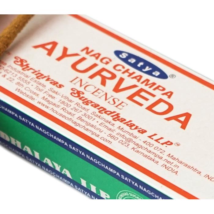 Аромапалочки Satya Ayurveda Аюрведа 15 г - фото 2 Аромапалочки Satya Ayurveda Аюрведа 15 г - фото 2