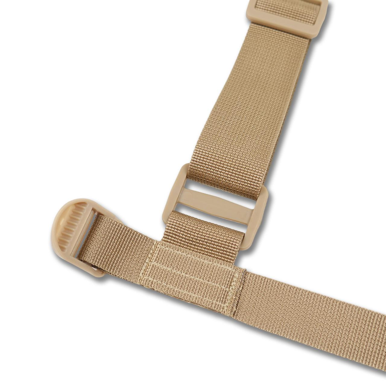 Ремень трехточечный Kiborg для АК РПК полиамид Койот - фото 5