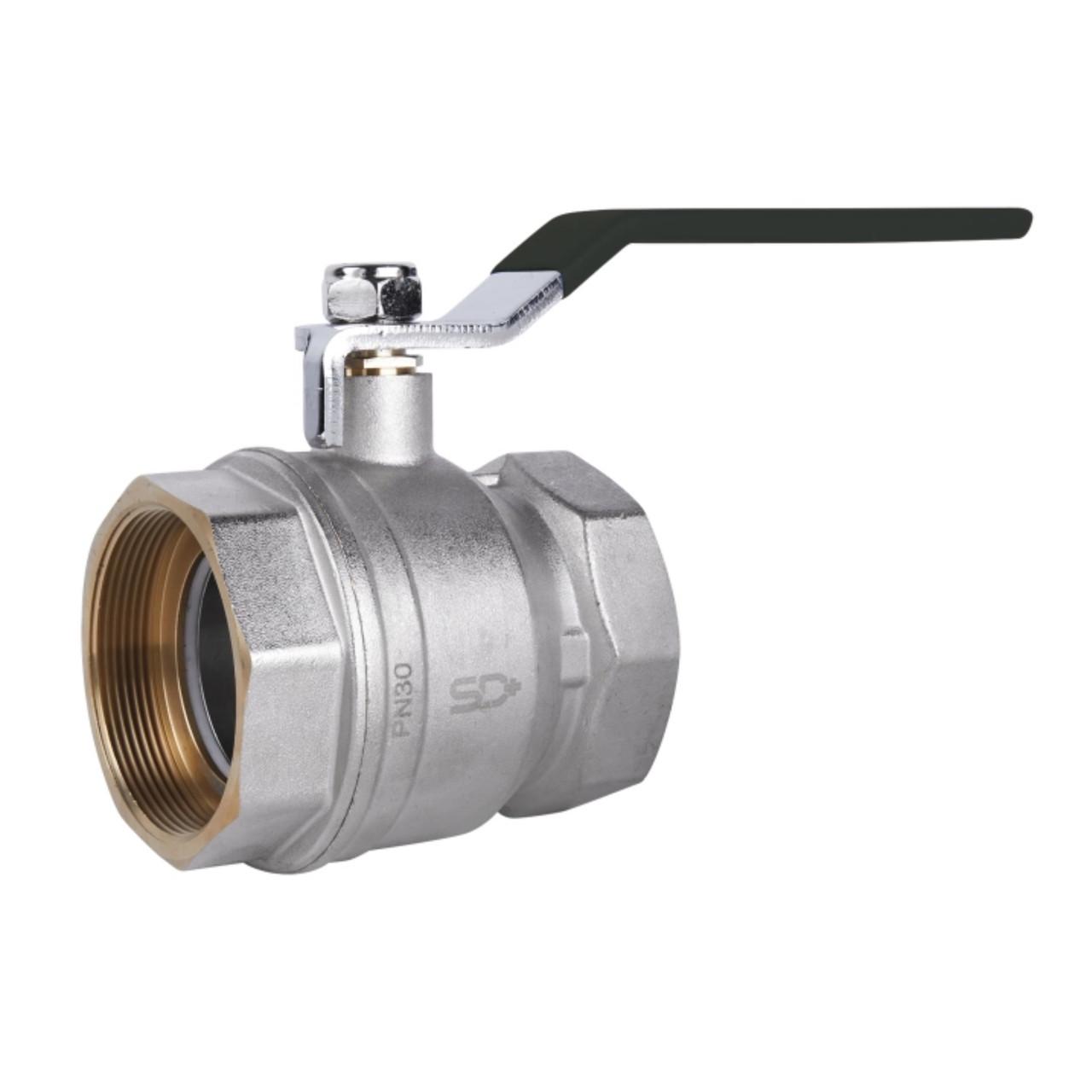 Кран шаровой SD Plus 2 1/2 ВР для воды рычаг (SD600W63)