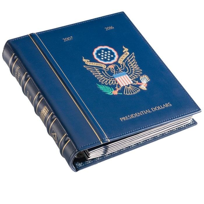 Альбом Leuchtturm для монет серии Президенты США с листами VISTA и футляром (А01583)