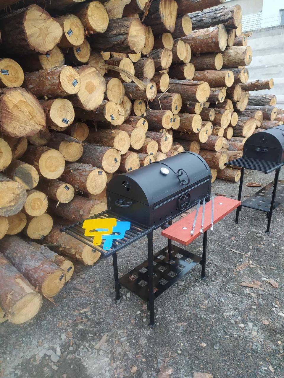 Мангал-барбекю дачний сталь 4 мм на 12 шампурів (1785687424) - фото 10 Мангал-барбекю дачний сталь 4 мм на 12 шампурів (1785687424) - фото 10