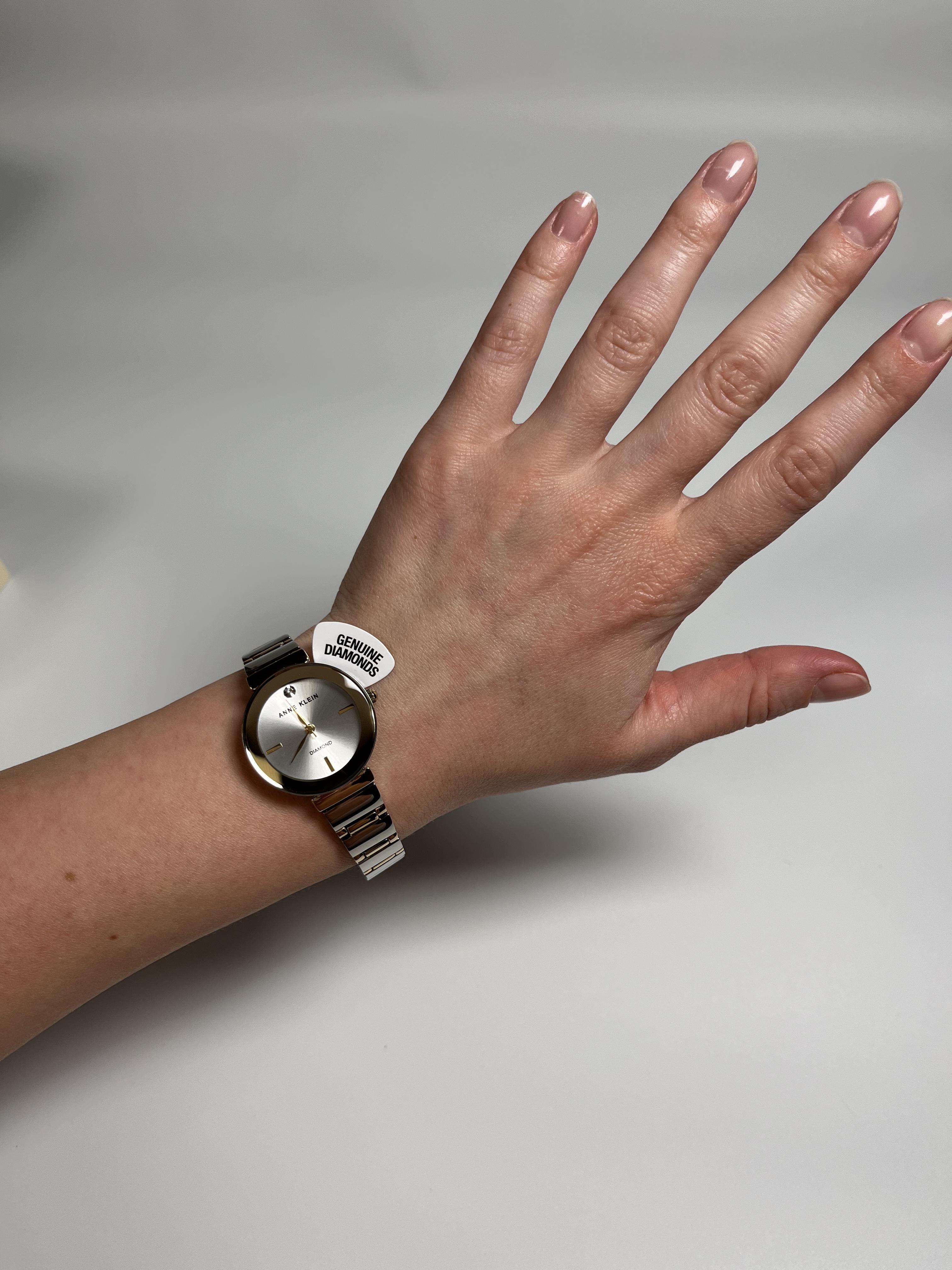 Часы круглые женские Anne Klein AK/2435SVTT (13941489) - фото 7 Часы круглые женские Anne Klein AK/2435SVTT (13941489) - фото 7