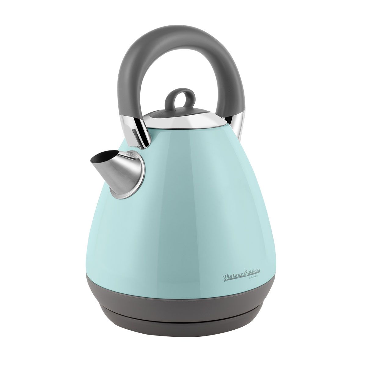 Электрочайник Vintage Cuisine Retro 2200 Вт Мятный - фото 2 Электрочайник Vintage Cuisine Retro 2200 Вт Мятный - фото 2