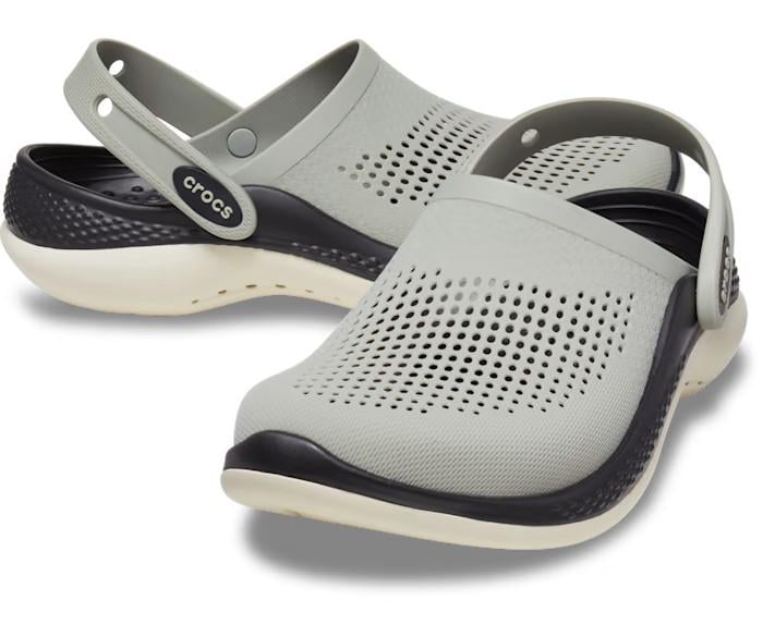 Сабо Crocs LiteRide 360 р. M12/EUR 46-47 Elephant/Black (12047448)