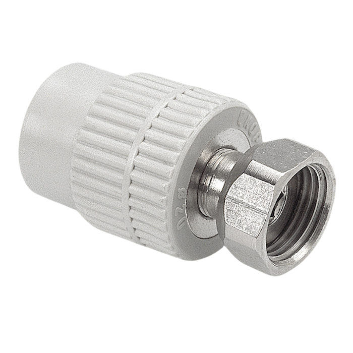 Переход Ekoplastik с накидной гайкой металлическая вставка 20 мм 1" (UIN-SZM02032XX)