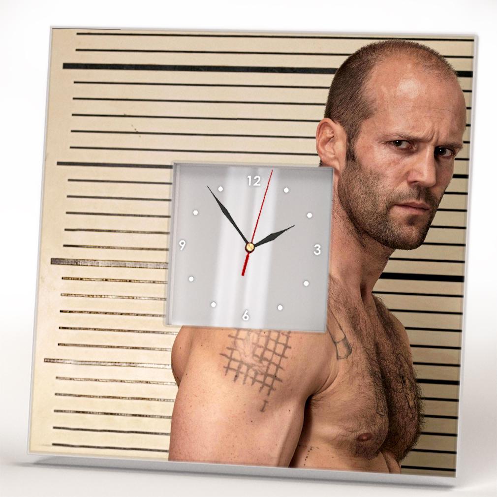 Часы Jason Statham 260x260 мм (C04453)