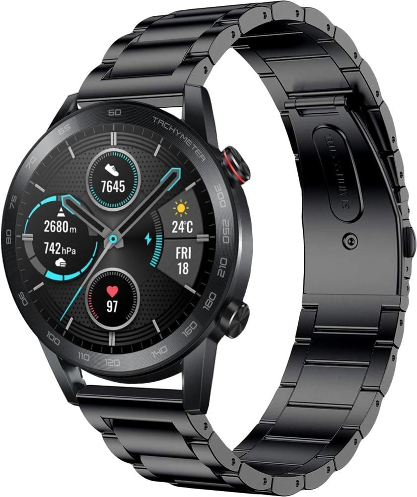 Браслет металлический Shape для Honor Magic Watch 2 46 мм Black (25280-2B)