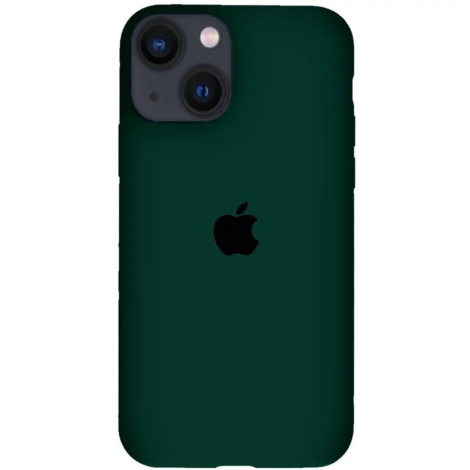 Силиконовый Чехол Накладка Silicone Case для iPhone 13 Atrovirens Силиконовый Чехол Накладка Silicone Case для iPhone 13 Atrovirens
