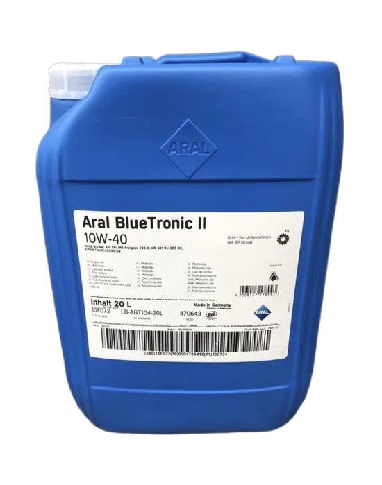 Моторное масло ARAL Bluetronic II A3/B4 SP 10W-40 20 л (15F072)