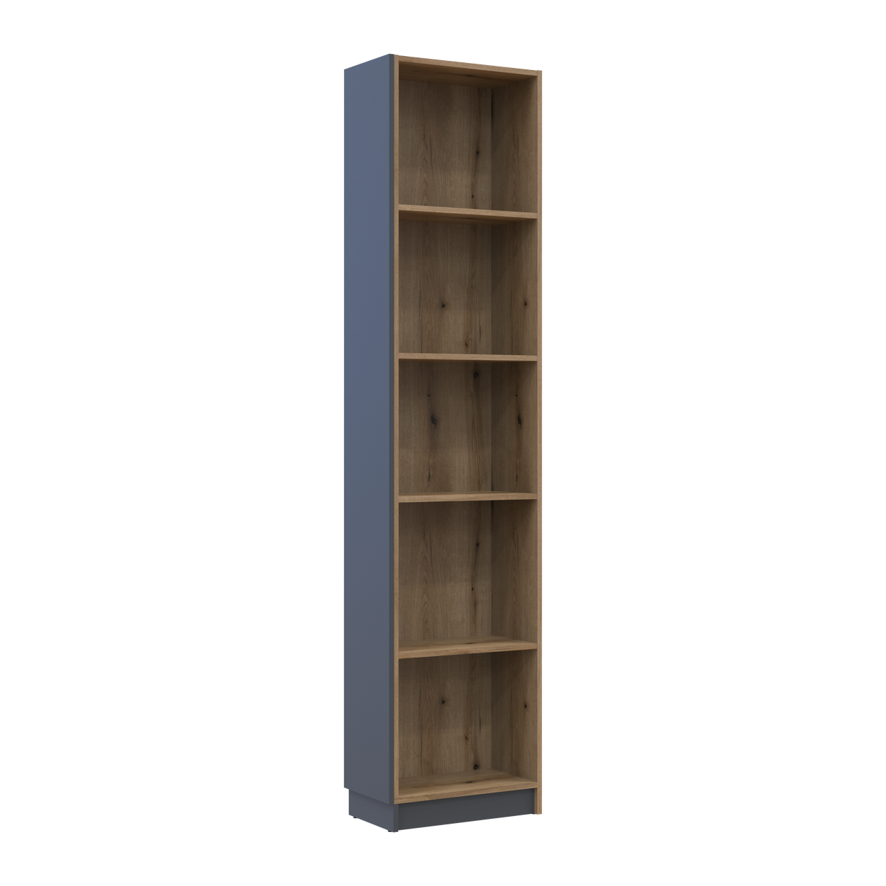 Этажерка к шкафам Doros Дейл 52х28х220 см Графитовый/Дуб Эвок (41516119) Этажерка к шкафам Doros Дейл 52х28х220 см Графитовый/Дуб Эвок (41516119)