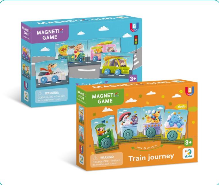 Набір магнітних ігор Dodo Подорожі (2872506771)