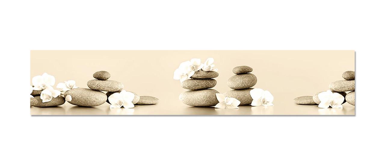 Фартук кухонный Пирамида камни 60х300 см Бежевый Фартук кухонный Пирамида камни 60х300 см Бежевый