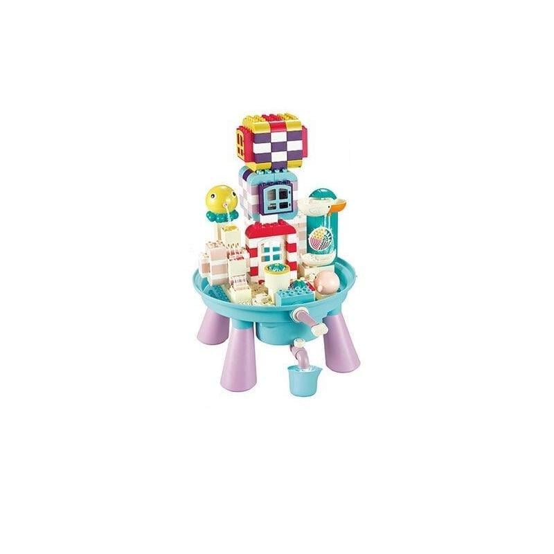 Конструктор WENYI Фонтан столик/водяные игрушки 179 элементов Разноцветный (152629)