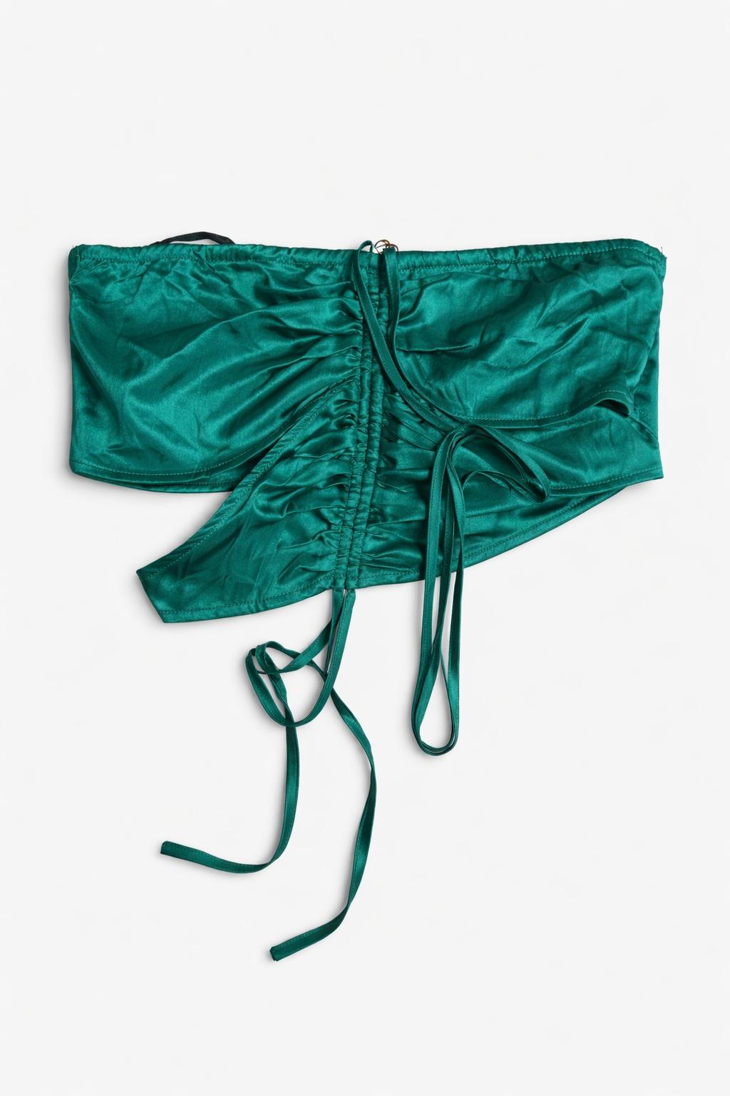 Топ Missguided TW631173 г. 40 Зеленый