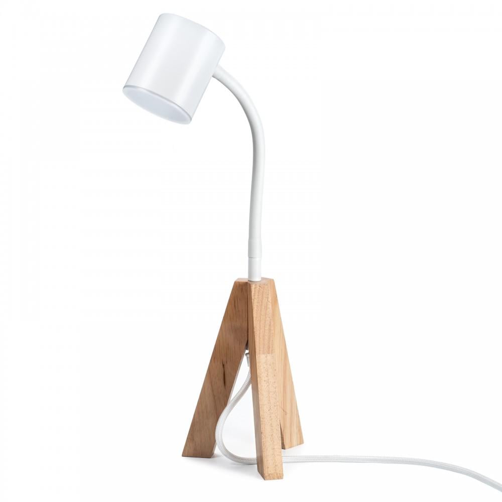 Настільна лампа гнучка Giraffe WH 2700К ( TL-M-0007WH 2700К)